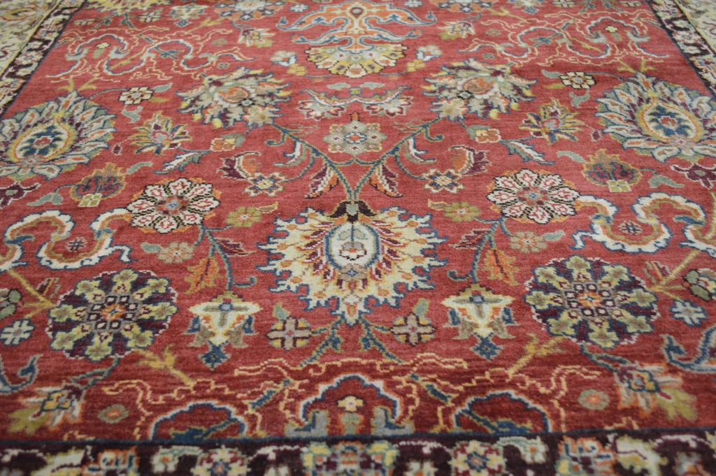 4' 1" x 6' 0" India Agra Rug image 9