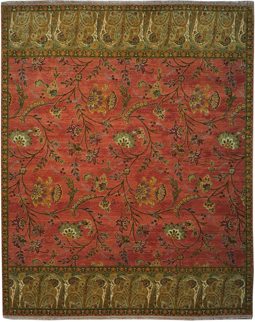 8' 1" x 9' 8" India Sultanabad Rug image 0