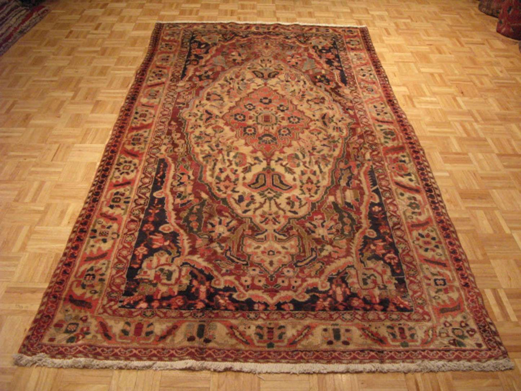 5' 3" x 9' 8" Persian Bakhtiari Rug image 1