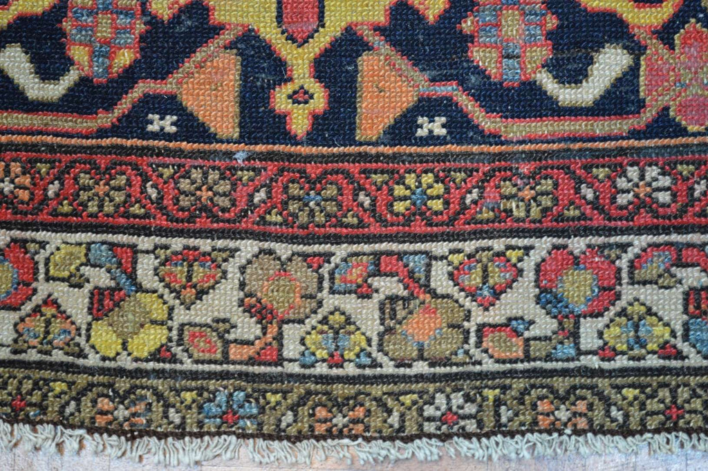 3' 5" x 6' 4" Vintage Hamadan Rug image 10