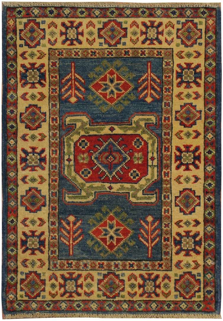 2' 1" x 2' 8" Pakistan Kazak Rug image 0