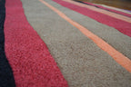 7' 3" x 7' 3" India Contemporary Round Rug image 4