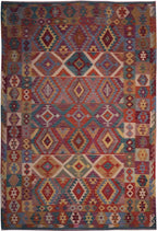 6' 8" x 9' 9" India Kilim Rug image 0