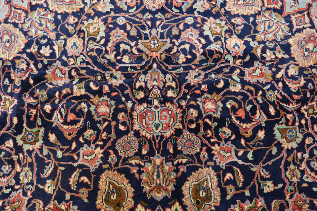 7' 2" x 10' 8" Persian Sarouk Rug image 8