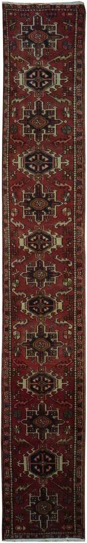 2' 3" x 14' 2" Persian Heriz Runner image 0