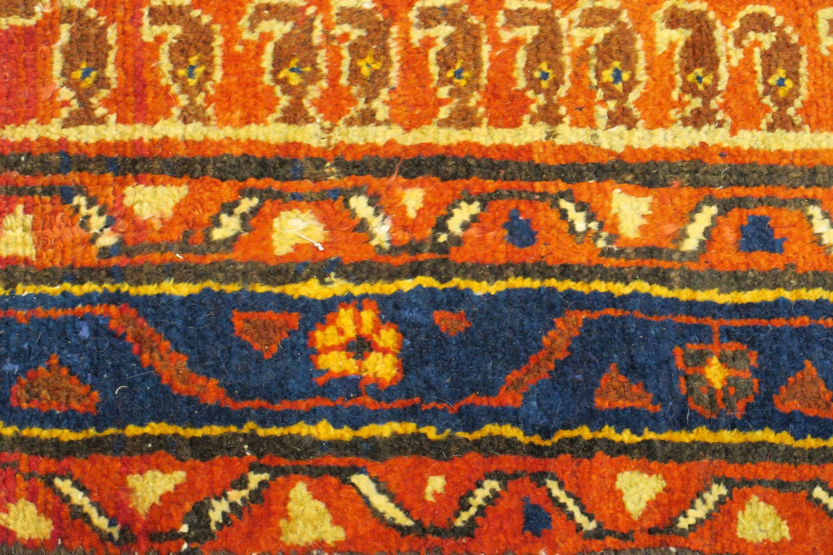 3'5'' x 10'3'' Persian Hamadan Runner image 7