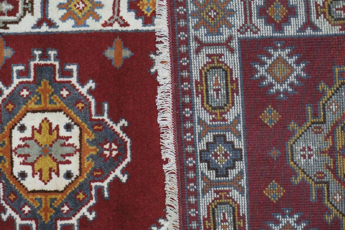 2' 7" x 9' 8" India Kazak Runner image 1