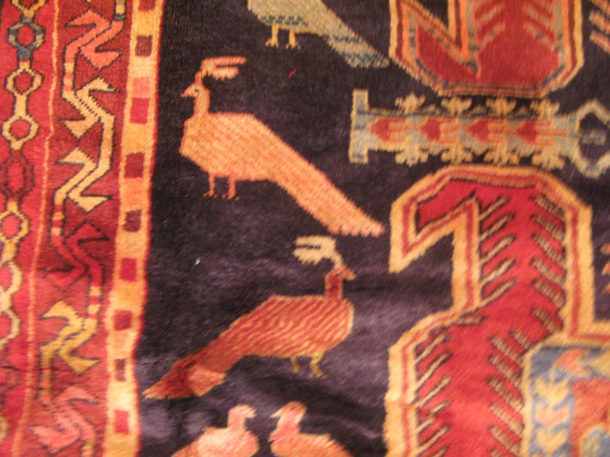 4' 5" x 10' 2" Persian Meshkin Runner image 10