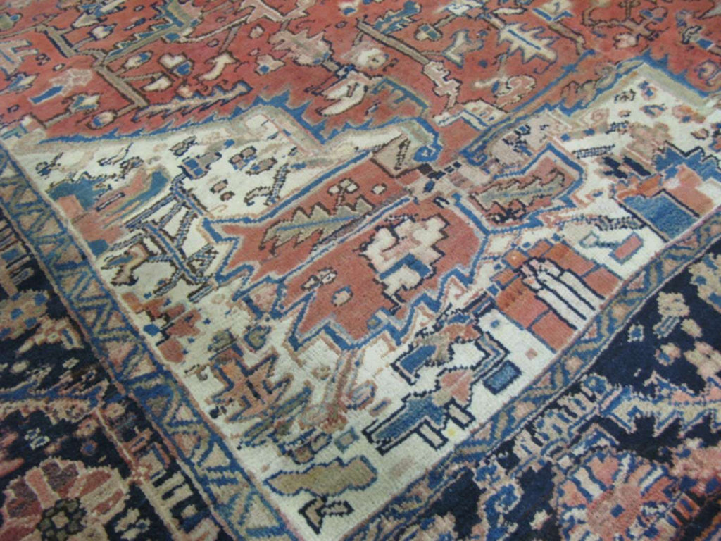 9' 6" x 12' 1" Persian Heriz Rug image 10