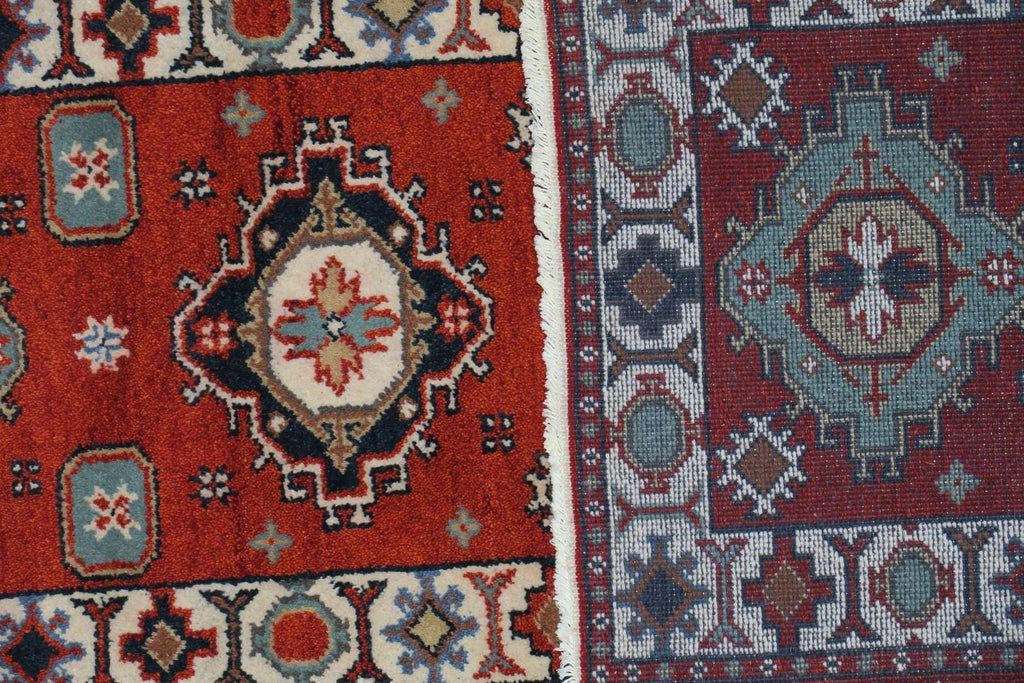 2' 7" x 9' 8" India Kazak Runner image 1