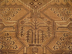 6' 8" x 9' 7" Persian Ferdows Rug image 9