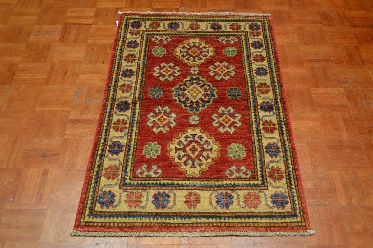 2' 7" x 4' 2" Pakistan Kazak Rug image 1