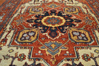 4' 0" x 6' 0" India Serapi Rug image 2