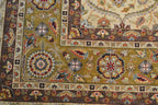 7' 9" x 8' 1" India Agra Rug image 9