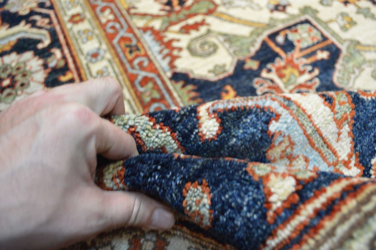 8' 0" x 9' 8" Pakistan Serapi Rug image 11