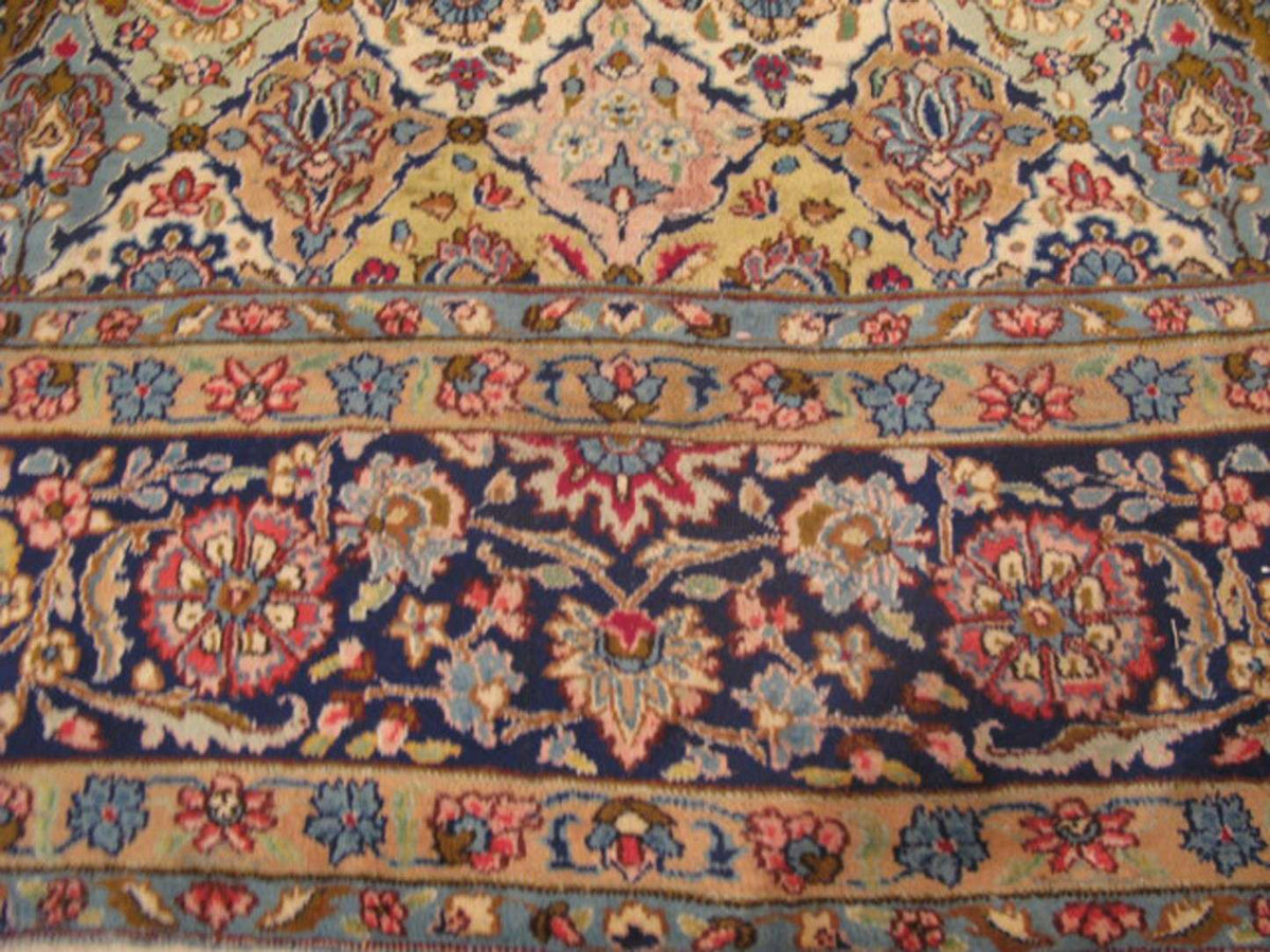10' 0" x 13' 6" Persian Kerman Rug image 7