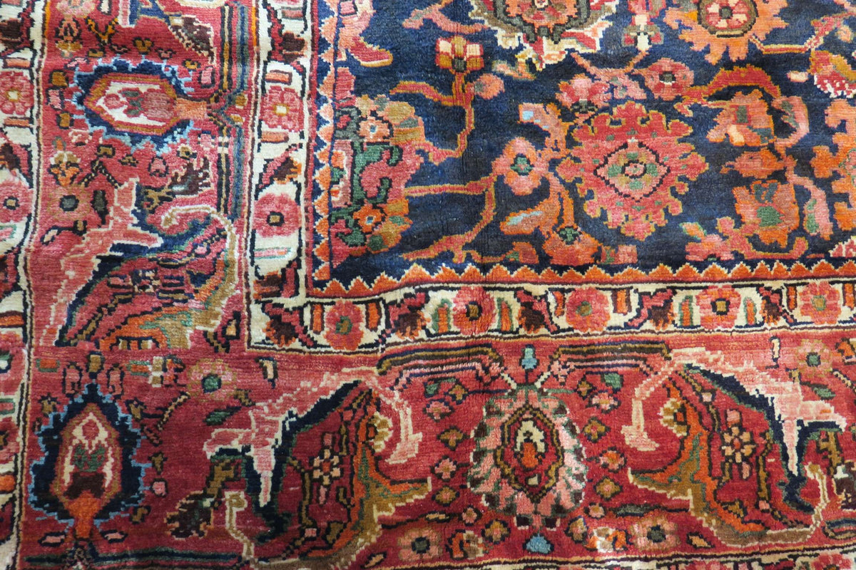 7' 4" x 10' 10" Persian Hamadan Rug image 7