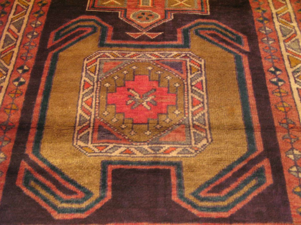 3' 4" x 6' 3" Persian Meshkin Rug image 5