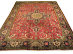 7' 4" x 10' 6" Persian Heriz Rug image 0