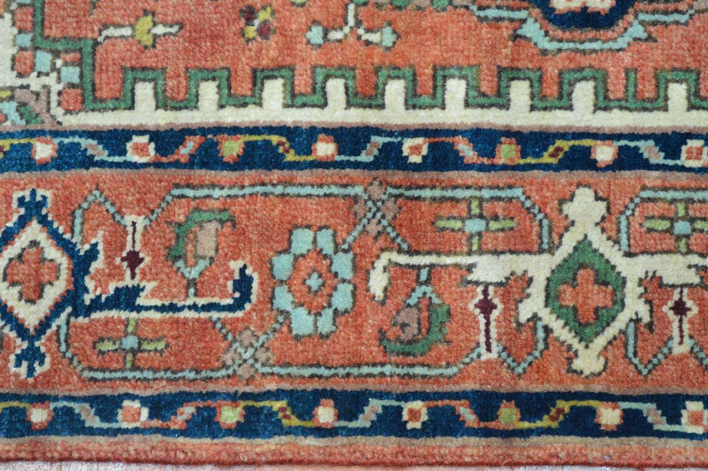 3' 8" x 6' 0" India Serapi Rug image 9