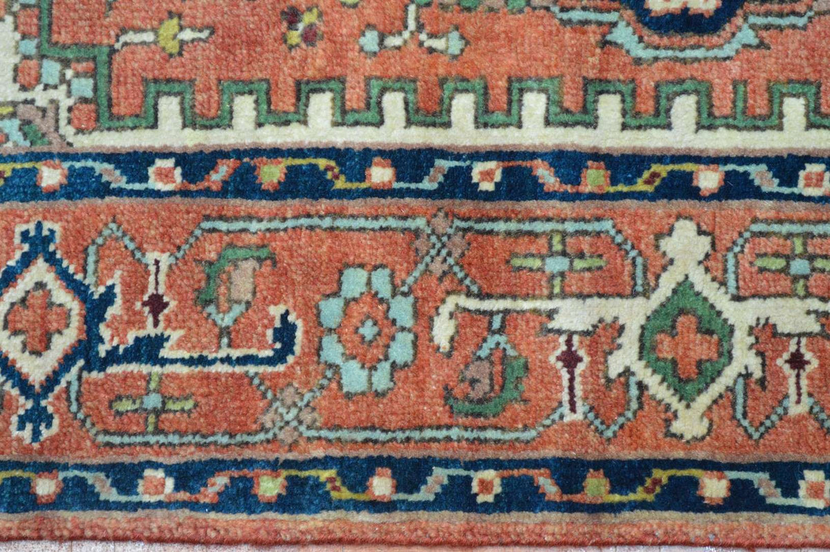 3' 8" x 6' 0" India Serapi Rug image 9