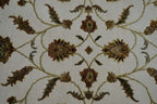 4' 1" x 6' 3" India Agra Rug image 9
