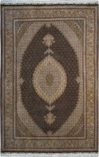 6' 4" x 10' 4" Vintage Tabriz Rug image 0