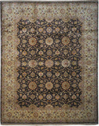 7' 9" x 9' 9" India Agra Rug image 0