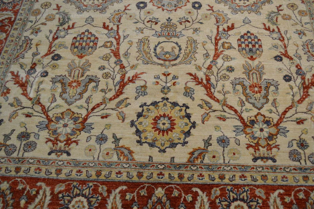 8' 1" x 9' 10" Pakistan Chobi Rug image 2