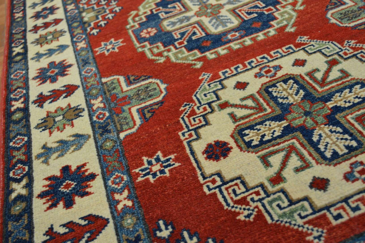 2' 8" x 10' 2" Pakistan Kazak Runner image 5