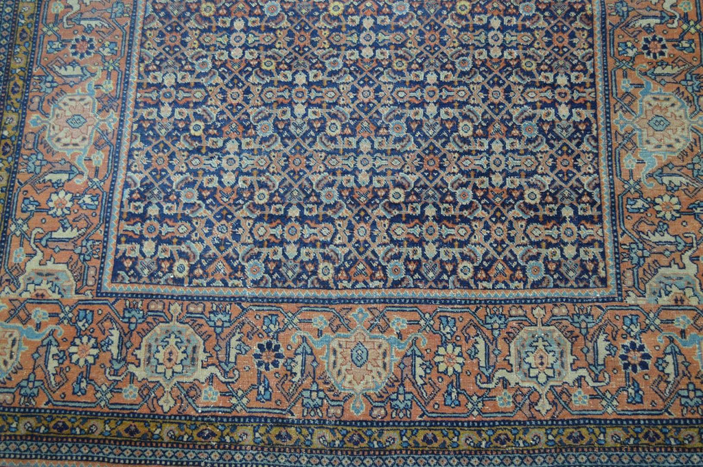 4' 4" x 6' 2" Vintage Tabriz Rug image 5