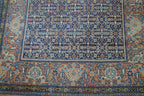 4' 4" x 6' 2" Vintage Tabriz Rug image 5