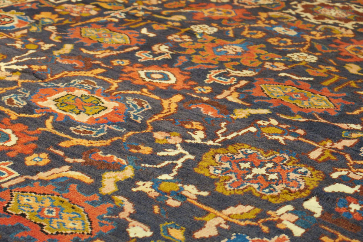 6' 6" x 10' 1" Persian Hamadan Rug image 6