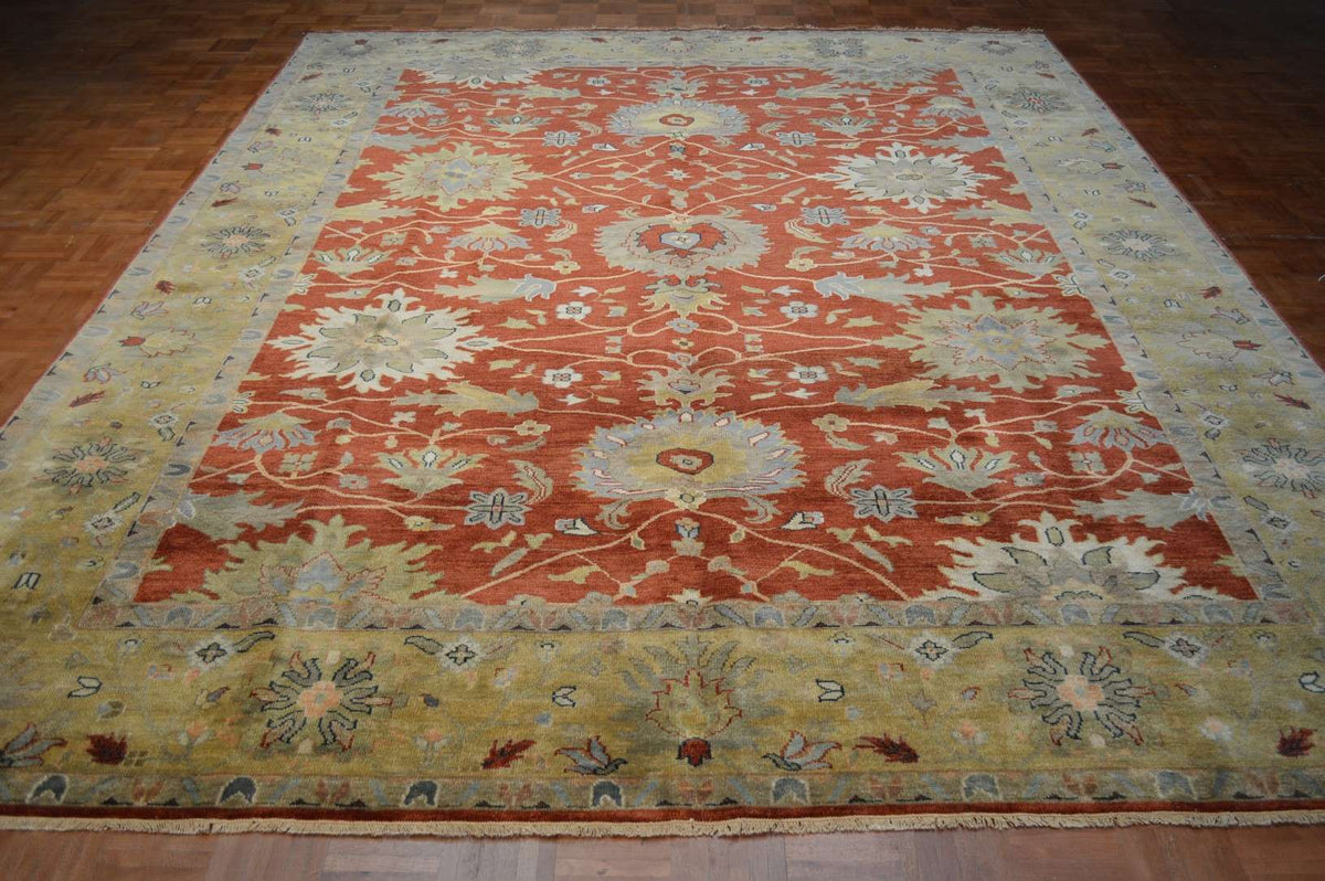 9' 0" x 11' 10" India Mahal Rug image 1