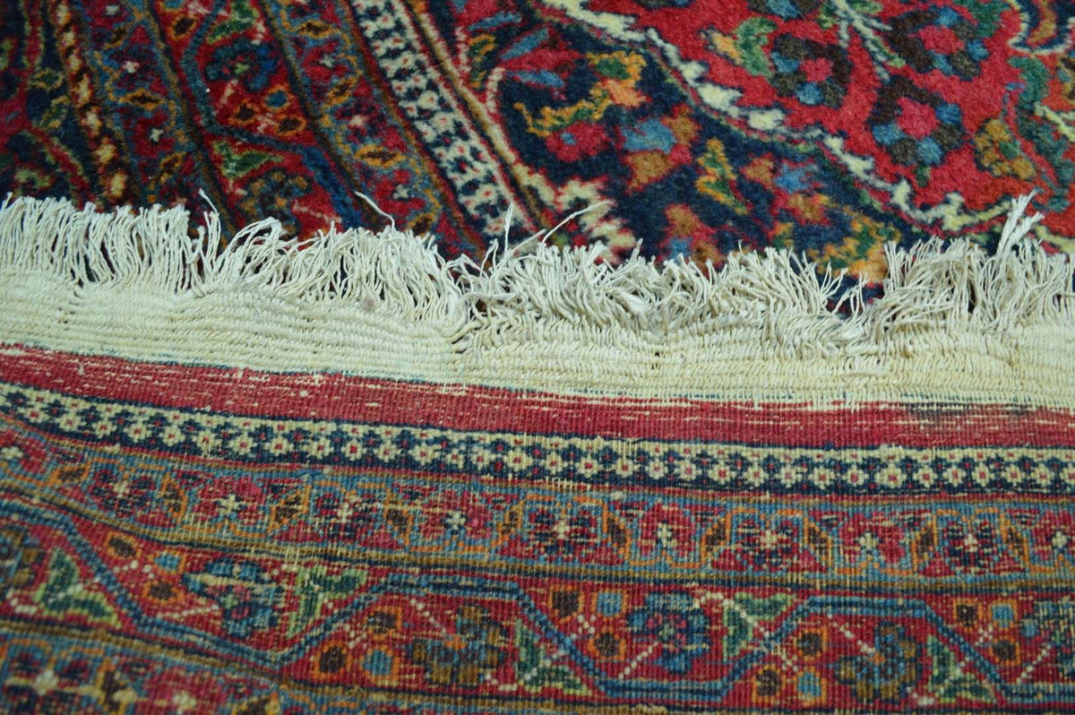 10' 1" x 13' 8" Persian Mashhad Rug image 9