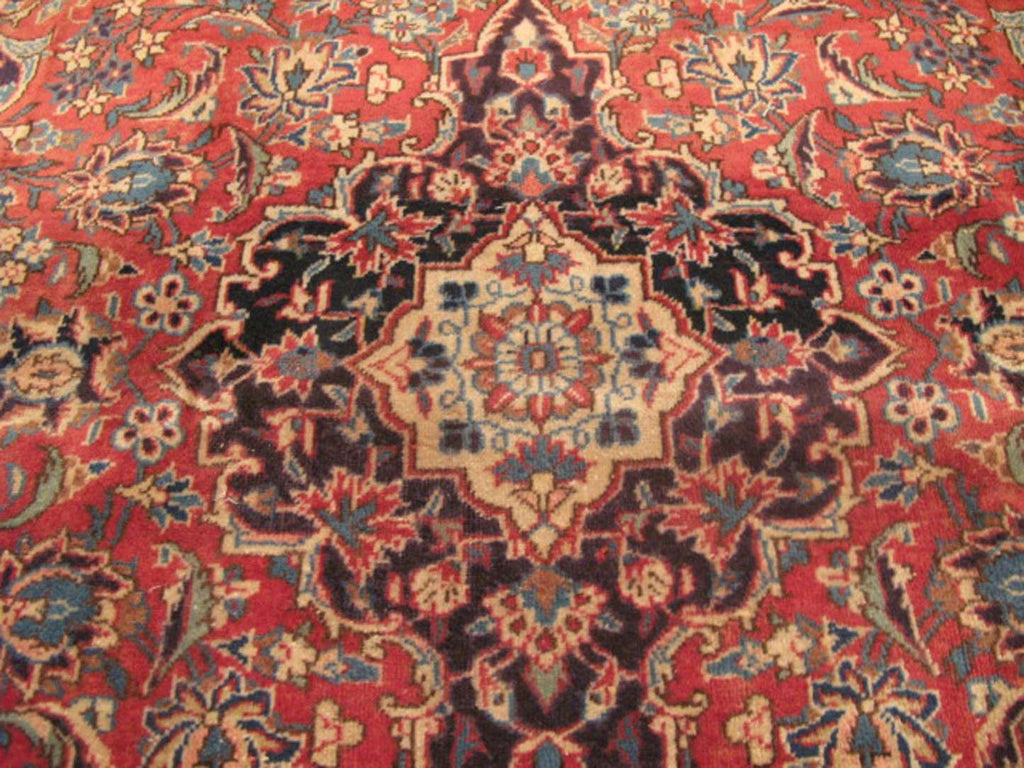4' 1" x 6' 7" Persian Kashan Rug image 5