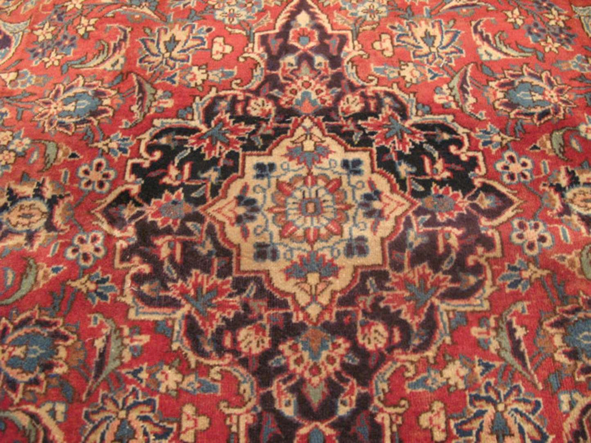 4' 1" x 6' 7" Persian Kashan Rug image 5