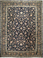 10' 0" x 12' 1" Persian Kashan Rug image 0