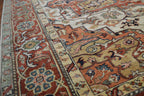 8' 0" x 10' 0" India Serapi Rug image 6