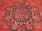 6' 7" x 9' 7" Persian Mashhad Rug image 10