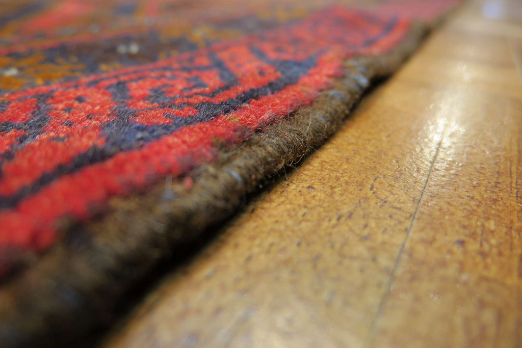 2' 1" x 4' 1" Persian Baluch Rug image 10