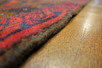2' 1" x 4' 1" Persian Baluch Rug image 10