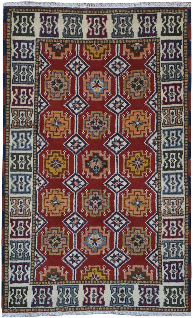 3' 0" x 5' 0" India Kazak Rug image 0