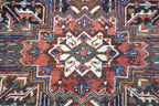 7' 0" x 8' 8" Persian Heriz Rug image 4
