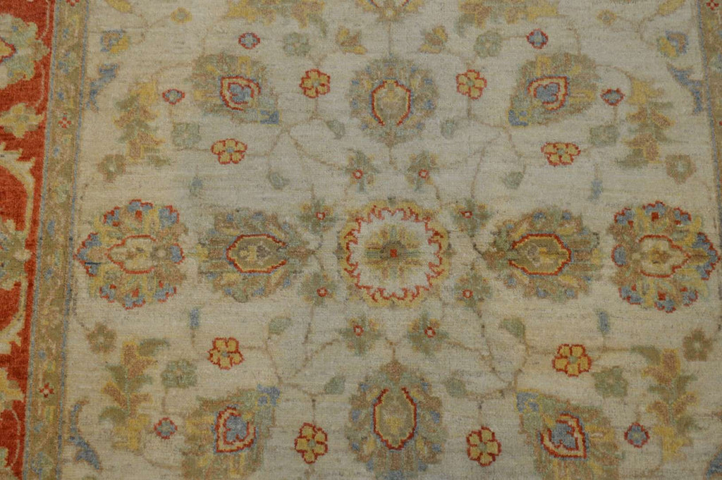 4' 0" x 5' 7" Pakistan Peshawar Rug image 3