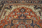8' 3" x 9' 8" Pakistan Serapi Rug image 4