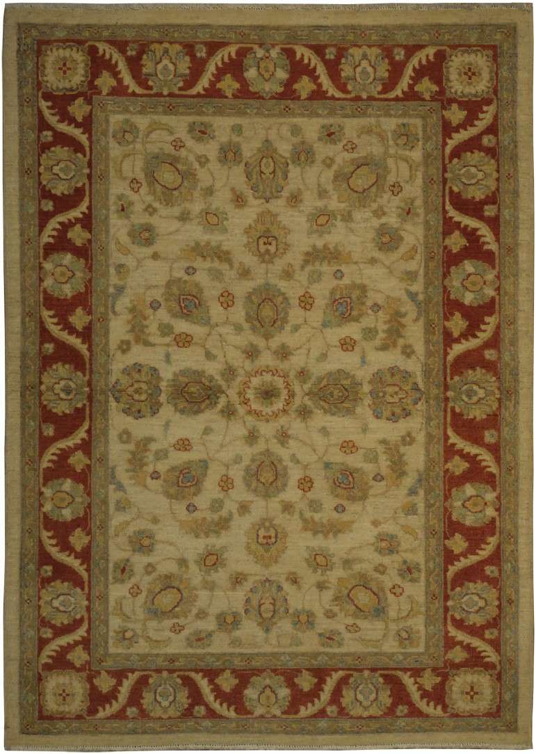 4' 0" x 5' 7" Pakistan Peshawar Rug image 0
