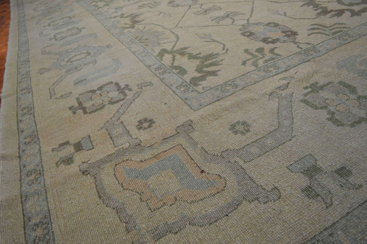 10' 3" x 13' 7" Turkish Oushak Rug image 6