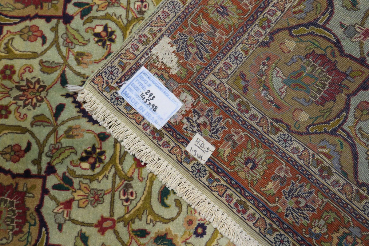 3' 2" x 4' 7" Persian Tabriz Rug image 5