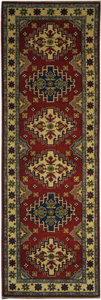 2' 8" x 8' 4" Pakistan Kazak Runner image 0